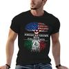 Camiseta American Grown With Italian Roots Camisetas Estampadas Para Homem Camisetas Slim Fit Para Homem Camisetas Grficas Para Homem