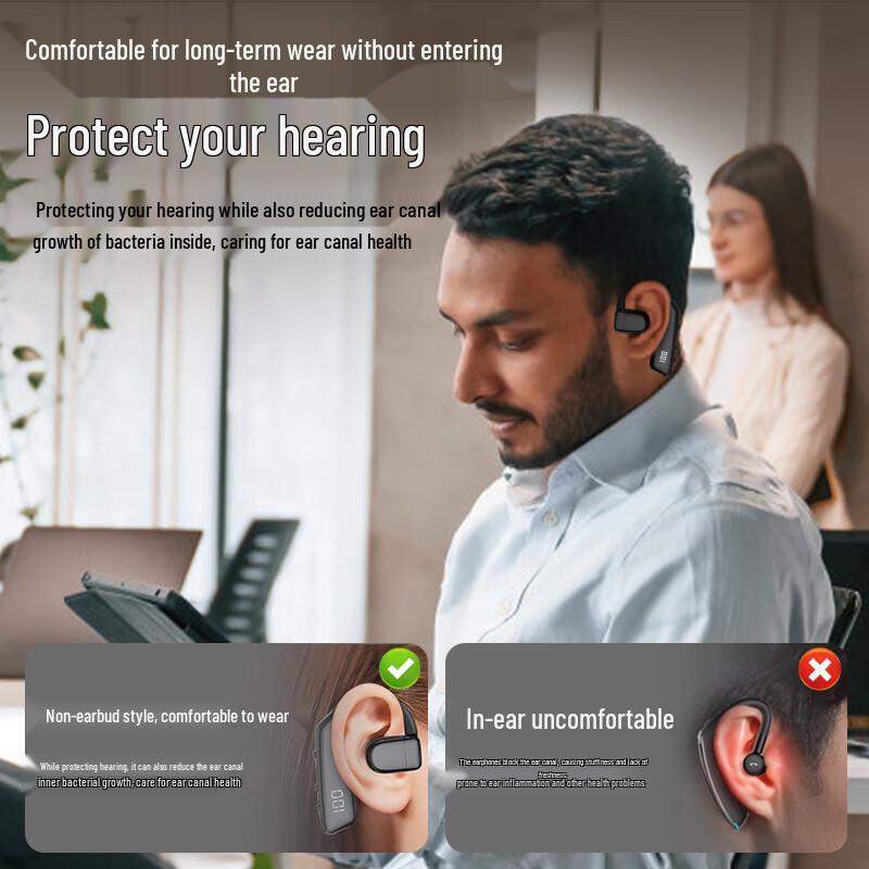 OKSJ i5 Air Conduction Ear-Hook Headset