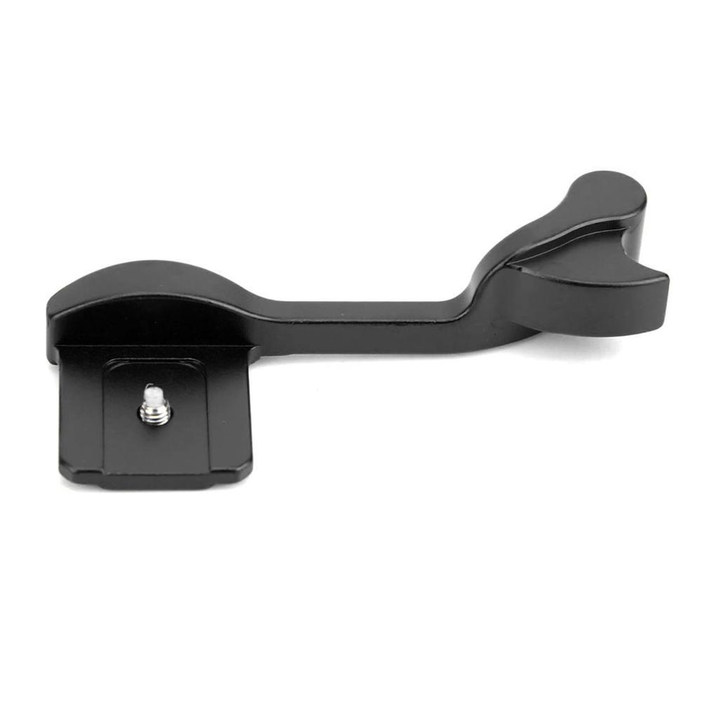 Aluminium Alloy Hot Shoe Thumb Up Grip Handle Accessory for Leica Q1Q2 Digital Camera Black