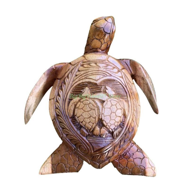 

24TE Patio Yard Lawn Tortoise Statue Outdoor Garden Pond Store Bonsai Decorative Animal Sculpture For Garden Decor Ornament