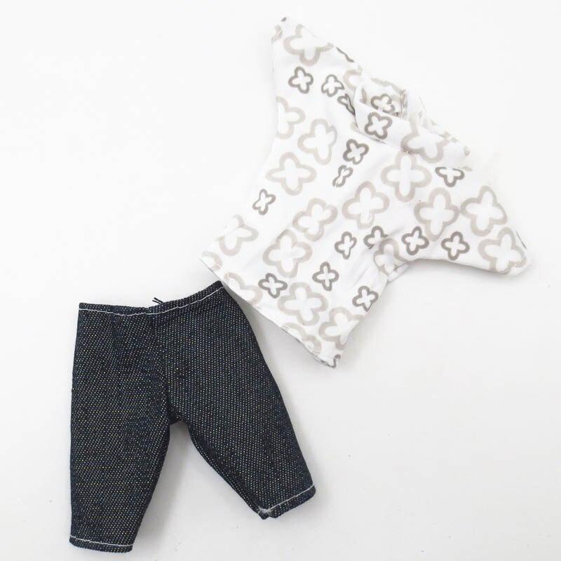 1SET 1/6 košile a kalhoty na běžné nošení Šortky pro panenku Ken Boy Letní outfity Krátké kalhoty Šaty pro panenku Barbie Příslušenství pro panenku Ken