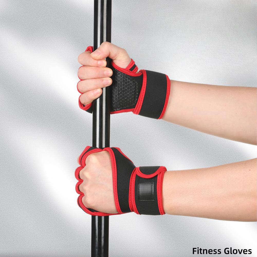 Fitness Gloves for Men and Women Outdoor Riding Wear Resistant Dumbbell Yoga Training Breathable Half Finger Sports Gloves