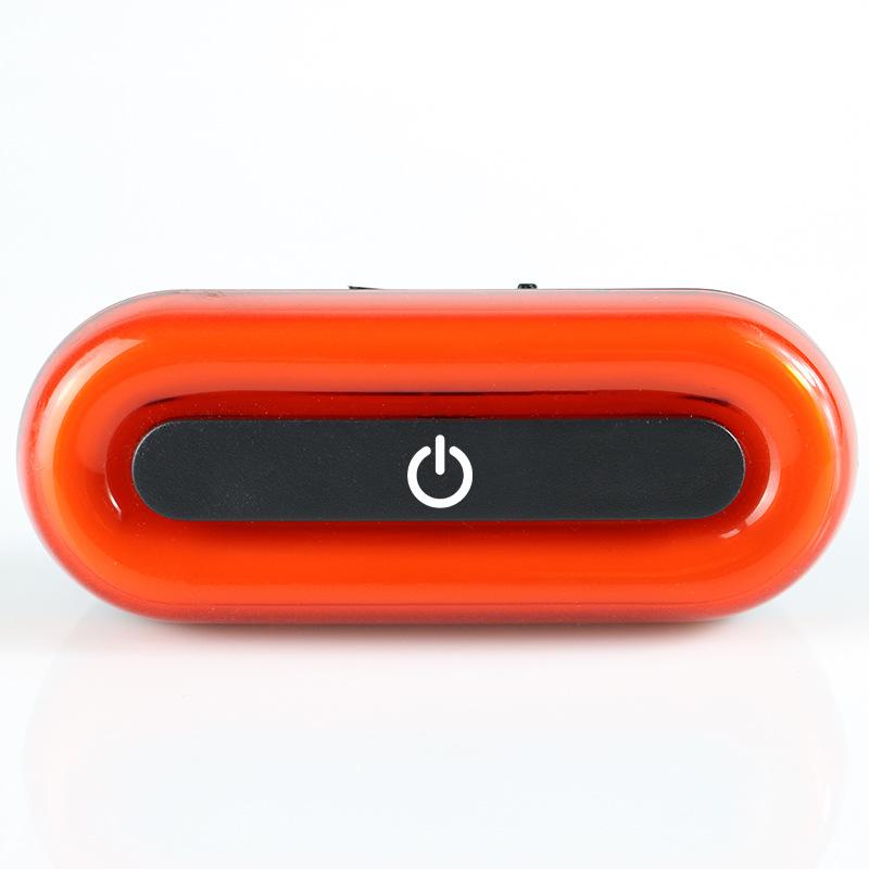 

Motorcycle Helmet LED Warning Light USB Charge Bike Night Safety Signal Light Tail Lamp Waterproof Riding Helmet Accessories