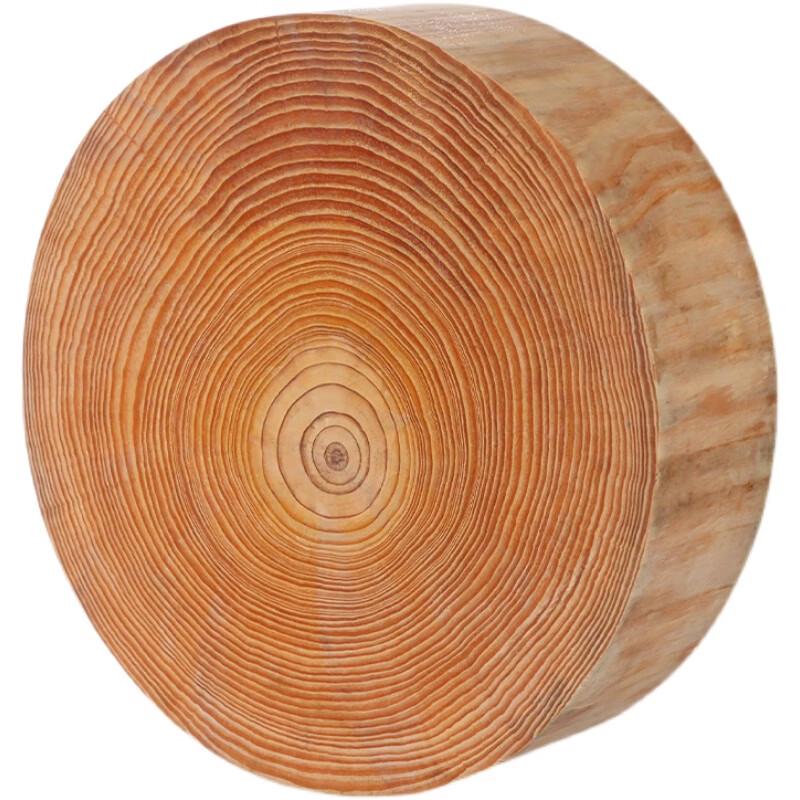 Drui-en Round Solid Pine Wood Chopping Board