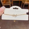 Unique and trendy zircon bracelet - women's light luxury, versatile design