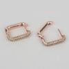 AUGUST ALICE Lumi Linea Square Ring Earring