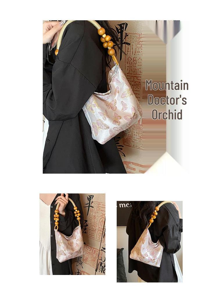 Summer Butterfly Chic Women's Underarm Tote Handbag 2025 National Tide Edition