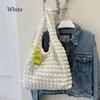Neue Frauen Mädchen Große Kapazität Schulter Taschen Weibliche Tragetaschen Unterarm Taschen Casual Shopping Handtaschen (Anhänger nicht im Lieferumfang enthalten)