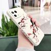 Cold Plum Snow Phone Case For Xiaomi Mi 15 14 14T 13 13T 12 12X 12T 12S 11 11T 10 10T 9 9T Pro Lite Liquid Silicone Cover