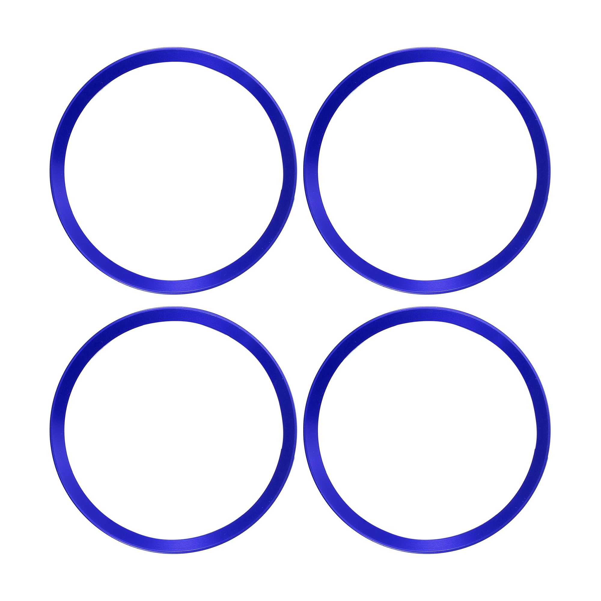 

ACROPIX Wheel Rim Center Caps Hub Ring Covers for Mazda 3 CX-30, Blue, 4 Pieces