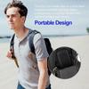 FONKEN Portable EVA Black Hard Shell Protective Storage Case Pencil Case Carrying Box For Pen Earphone Organize Case