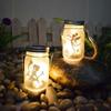 Solar Waterproof Outdoor Courtyard Light Decoration Fairy Bottle Glass Friction Bottle Star Garden Elf Night Light 1PCS