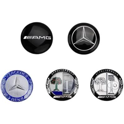 Car Sticker New 2025 For Mercedes Benz Car Gear Lever Decoration Shifter Head Emblem Sticker For Mercedes Benz AMG W204 W205 W20