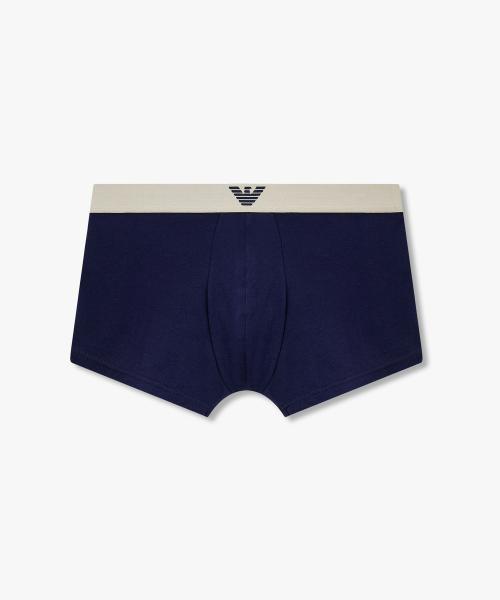 

[Emporio Armani Underwear] Мужские боксеры с цветной полосой-поясом с логотипом-орлом 0816112150 [Доставка из Кореи] 100% Оригинал Marine - S