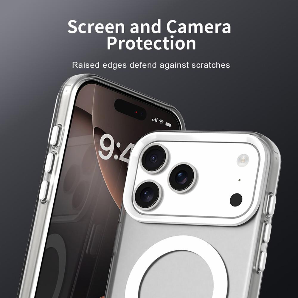 Pro pouzdro na iPhone 17 Pro Max Kompatibilní s MagSafe Hybridní zadní kryt telefonu proti pádu
