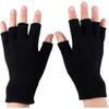 Winter Warm Glove 1pair Short Half Finger Fingerless Knit Wrist Glove Outdoor Cycling Warm Gloves Stretch Work Gloves Women Men