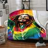 Bob Marley Blanket Soft Warm Cozy Great for Bed Couch Office Chair for All Seasons Modern Perfect Gift for Relatives and Friends
