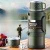 Großes Fassungsvermögen Camping Thermoskanne 316 Edelstahl Isolierter Wasserbehälter Sportflasche Outdoor
