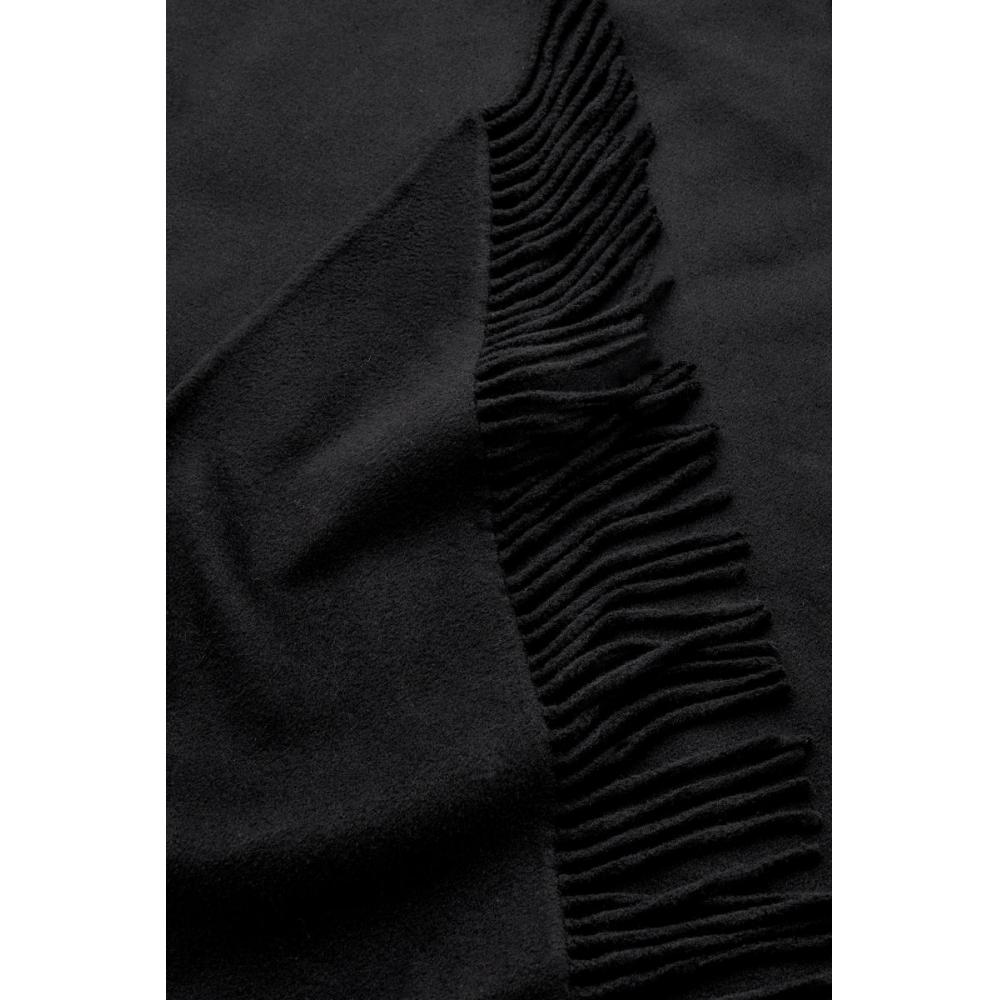 Cos Japan Fringed Merino Wool Triangle Scarf