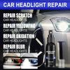 Spray Headlight Scratch Agent Polishing Car Lampshade Headlight Cleaner Headlight Kit Liquid Cleaning10/200ml Polish Renewals