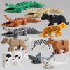 3d Animal Crocodile Building Blocks Diy Plastic Toy Gift For Kids