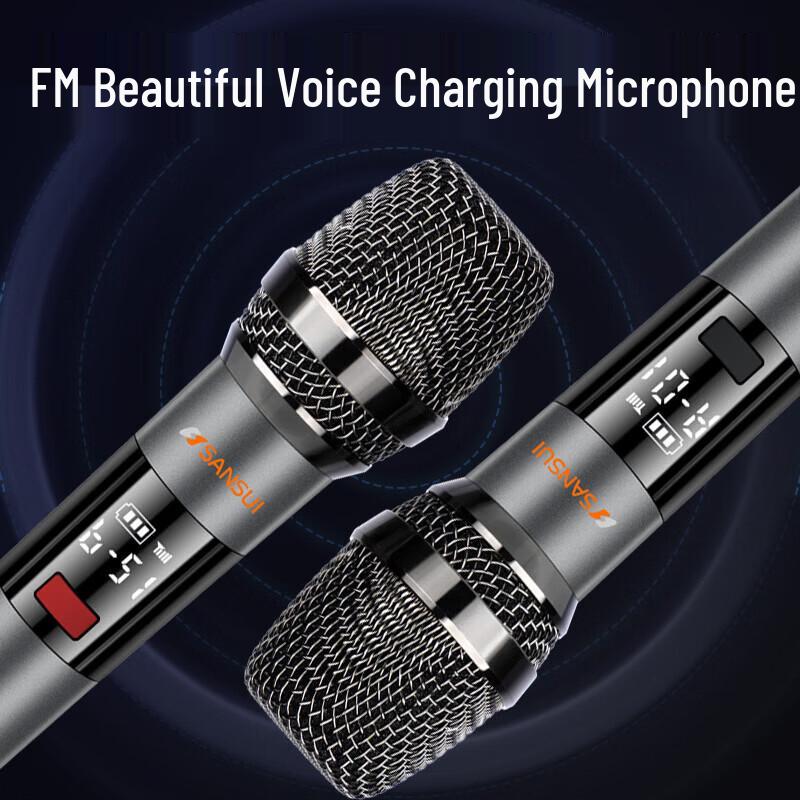 Sansui MC106 All-in-One KTV Bluetooth Speaker CN Plug (adapter Included)