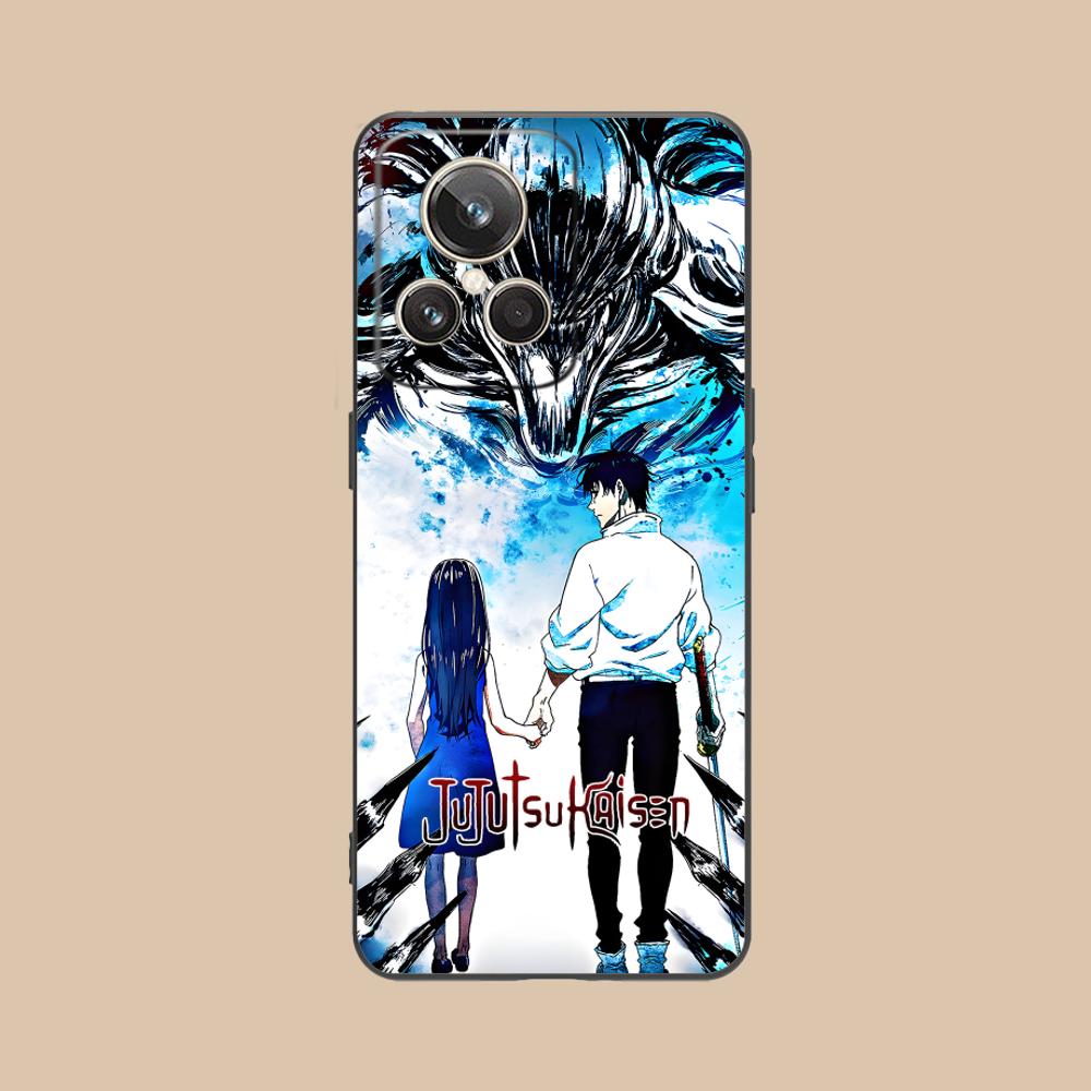 

Jujutsu Kaisen Yuta Okkotsu Phone Case for Realme 15 14 13 12 11 10 9 Pro Plus T i Lite 5G Colorful Printing Cover Pretty Cover realme 9i 5G