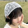 Soft and Comfortable Lace Hair Bandanas for Women Bohomian Flower Hair Scarf