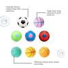 Palm-sized Stress Reliever Soccer Basketball Ball TPR Fidget Squeeze Toy for Adults Portable Kids Soft Decompression Anxiety Relief Party Birthday