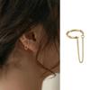 Fashion Minilist No Piercing Ear Cuff Earrings for Woman Fake Piercing Chain Earcuff Clips Earrings for Girl Cuffs Jewelry