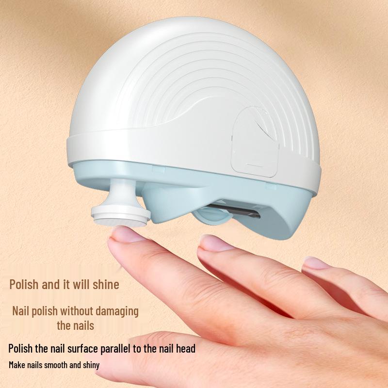 Electric 2-in-1 Automatic Nail Clipper for Adults & Children - Safe, No Pinch Manicure Tool for Elderly