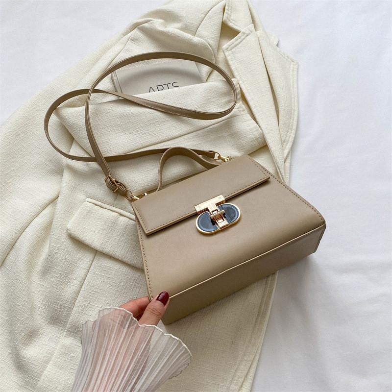 Stylish Pu Shoulder Bag Trendy Small Square Crossbody Bag For Everyday Use