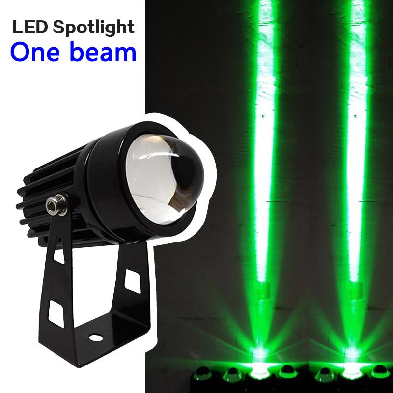 Utomhus LED Väggspotlight 5W 9W 12W Hem Landskapsbelysning 110V 220V Röd Grön Blå RGB Fjärrkontrollerade Lampor Vattentät Enkel Stråle