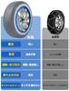 Fabric Snow Sock Tire Easy No Jacking Meets New Chain Low Vibration and Quiet Suitable for and Rough Includes Japanese Instructions and Storage Bag