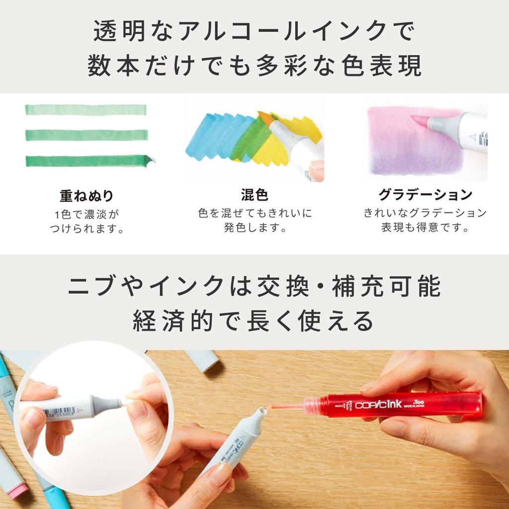 Copic Ciao Illustration Set Mini Illustration Marker Pens (Cute) Markers,