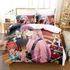 New BOCCHI THE ROCK Bedding Set Single Twin Printed Bed Set With Pillowcase Duvet Cover Soft Single Double Queen Super King Size