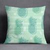 Mint Green Fresh Pillow Gift Home Office Decoration  Bedroom Sofa Car Cushion Cover Case