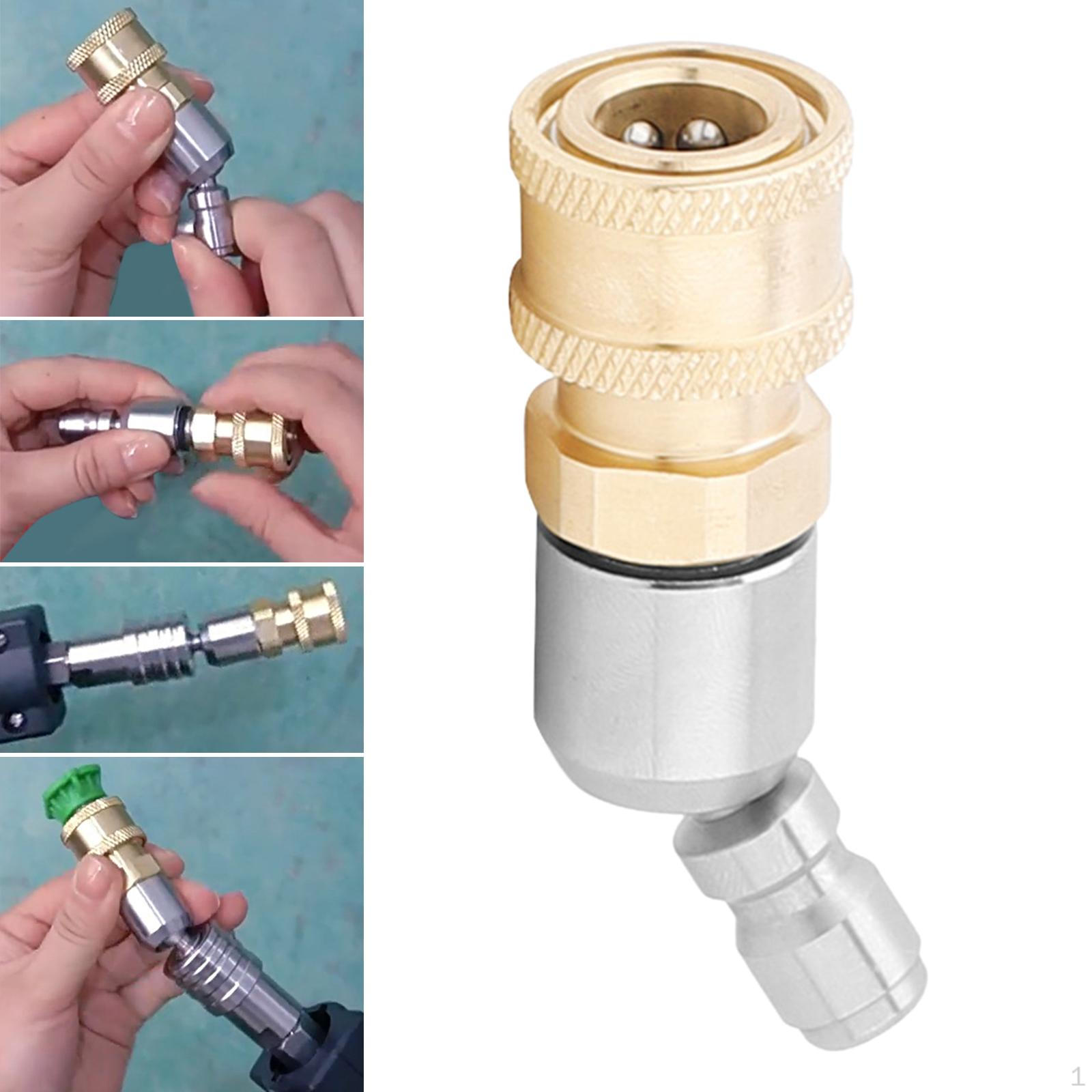 1/4” Pressure Washer Quick Connect Coupler, Female Fittings Adapters