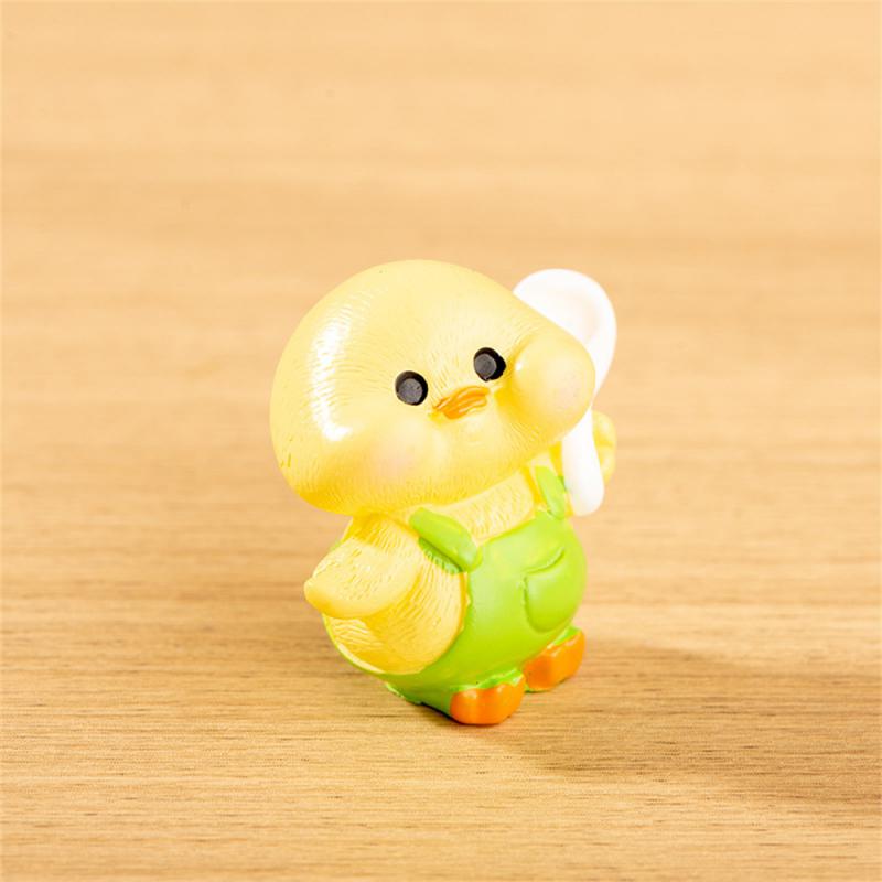 Kuchyňské ozdoby na kachny Snadné přenášení Jedinečné a roztomilé užitečné Výstižné dekorace do auta Malé žluté ozdoby na kachny mají mnoho využití