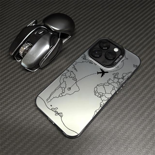 

Самолеты Путешествия Карта Мира Обложка Чехол для Телефона Для iPhone Apple 16 15 14 12 13 11 Pro 8 7 SE Plus X XS Max Прозрачный Жесткий Чехол Funda for iPhone 14 Pro бирюза оранжевый