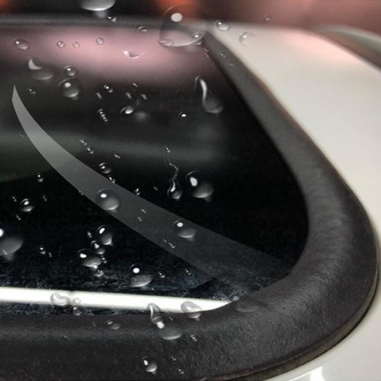 300CM Rubber Car Seal Strip For Sun Roof Window Glass Sticker Moulding Strip Kit