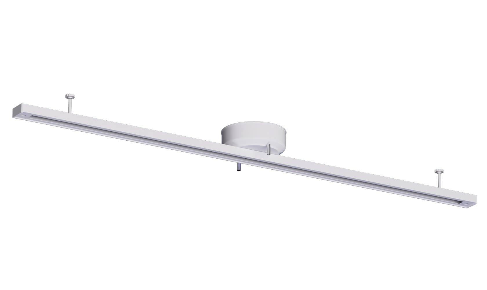 

LUTW Duct Lighting Rail, 1m, 5kg Load Capacity, 360° Adjustable, Rail Light, Spotlight Rail, Hook, Ceiling Mount, Easy Installation, Stylish