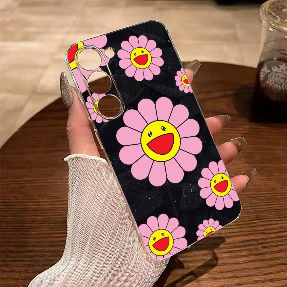 T-Takashis -M-Murakamis Clear Soft Silicone Phone Case for Samsung Galaxy A71, A70, A52, A51, A40, A30