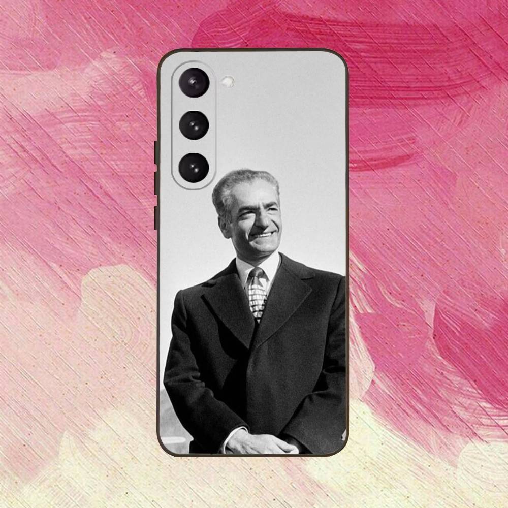 

M-Mohammad R-Reza P-Pahlavi Phone Case For Samsung Galaxy A73,A72,A71,A70,A53,A52,A51,Soft Silicone Black Cover Samsung a32 4g