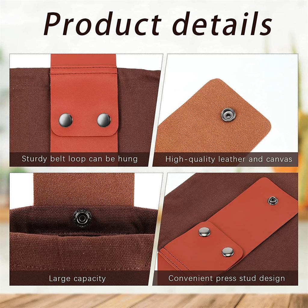 Fruit Picking Waist Bag – Outdoor Foraging and Tool Storage Bag, Hanging Pouch for Camping, Gardening, and Harvesting 