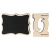 10pcs Wooden Mini Chalkboard Signs Creative Small Chalk Board Wedding Place Cards  Party Supplies