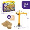 [PACZB] Kinetic Sand Suitcase Sandbox Construction Machinery Z3387
