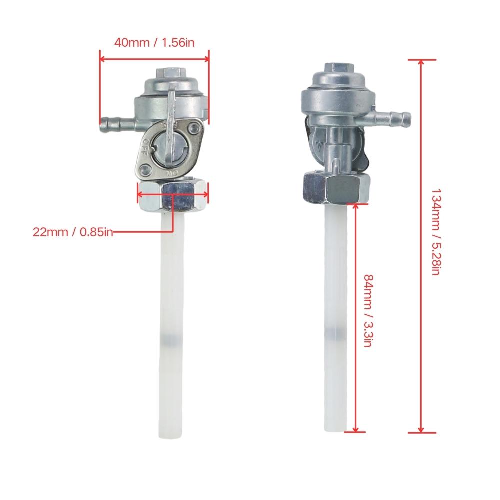 16*15mm Für Honda CB350 CB750 CX500 Motorrad Benzin Kraftstofftank Schalter Pumpe Benzinhahn