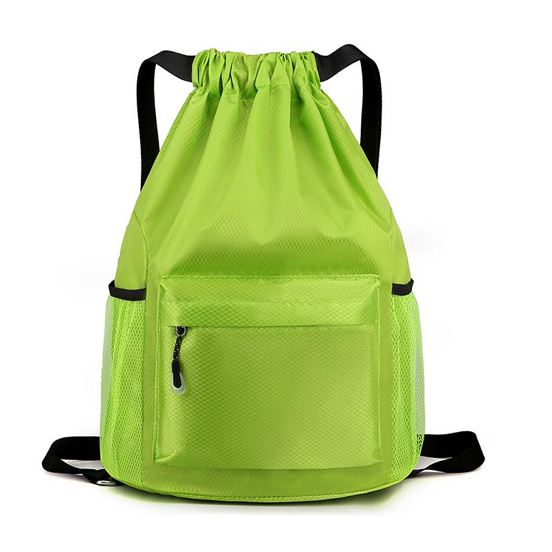 Zaino con Coulisse in Tela Monocolore da Donna – Perfetto per Attività all'Aperto e Stampa di Loghi Personalizzati.