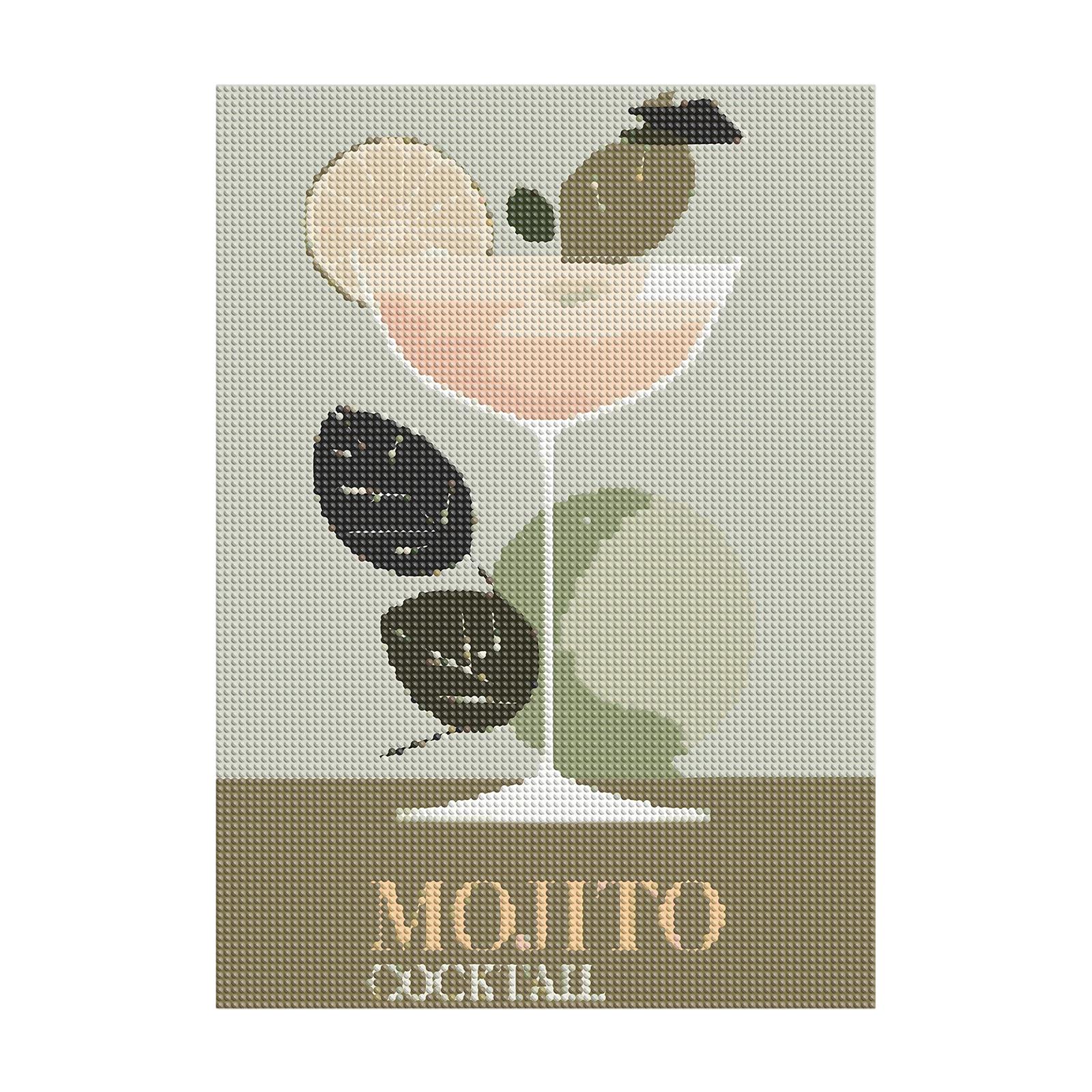 

Full Painting Hand-pasted Diamond One Size